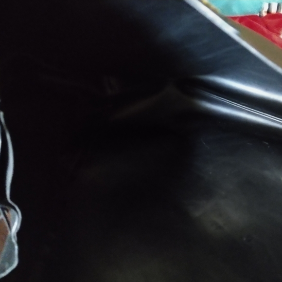 Victoria's Secret Black Fringed Tote Bag - Picture 2 of 4